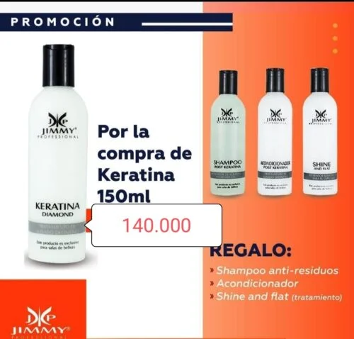 KIT KIT PROMOCIÓNAL DE KERATINA MAS KIT POST CUIDADO